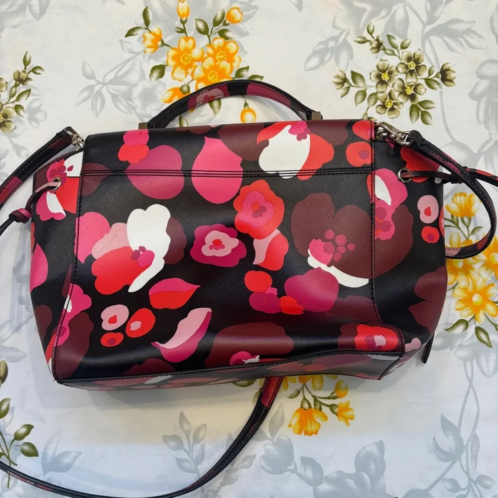 Kate Spade NY Laurel Way Lilah Printed Flower Satchel